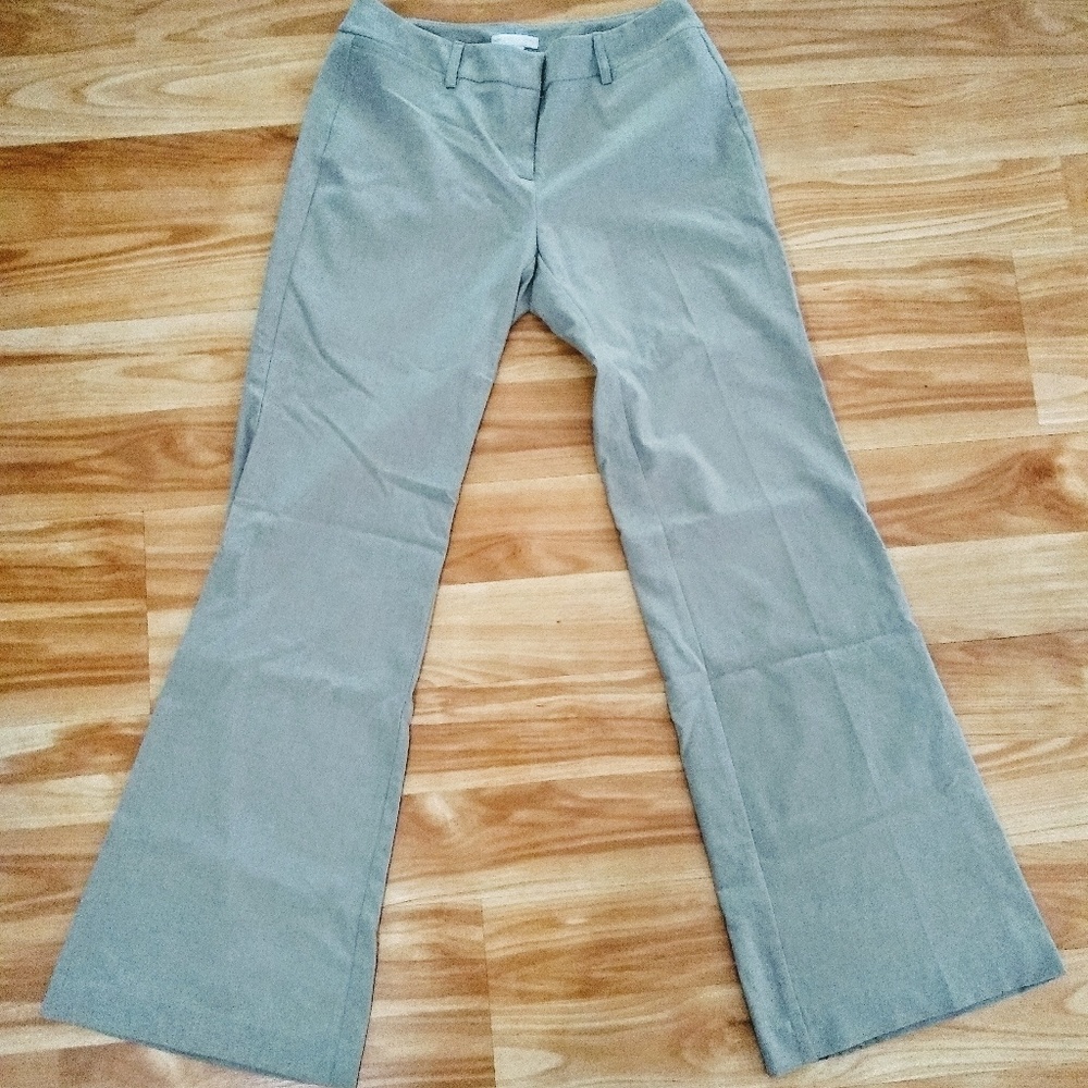 NY & Co Tan Stretch Slacks